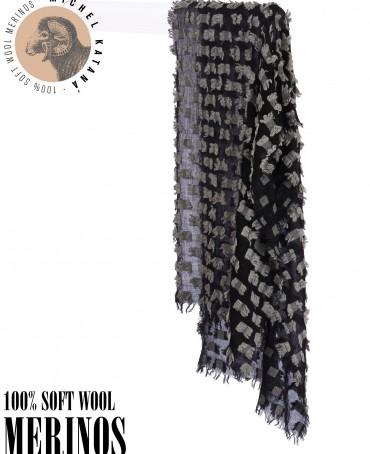 Палантин Унисекс CutT.W100_24DMW-11.2/BL